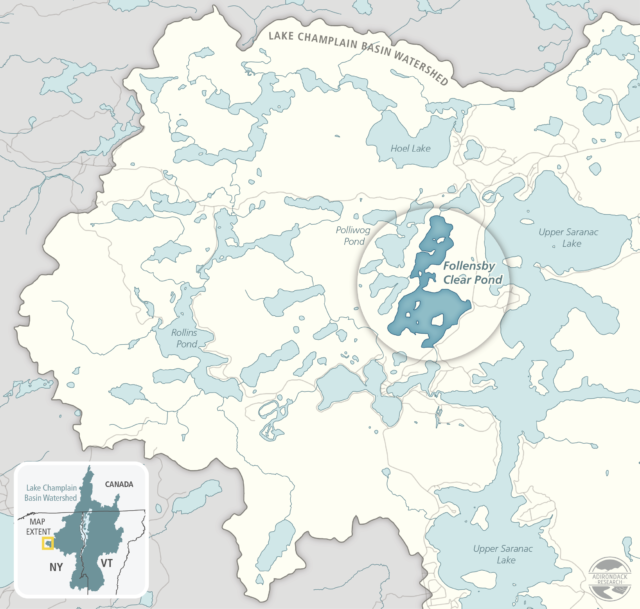 Follensby Clear Lake Champlain WS map 01 1
