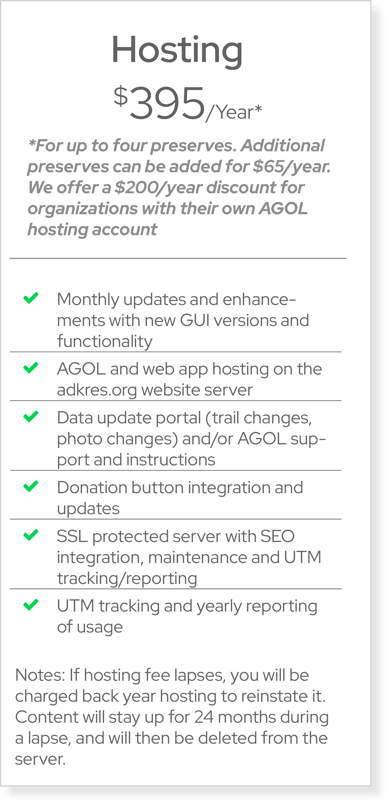 PriceTableMobilefriendlyHosting